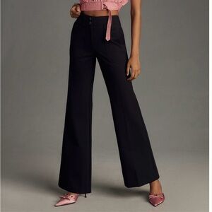Anthropologie Black Naomi Pointe Pant 4T